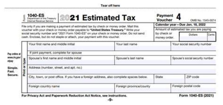 Are 2020 1040-ES payments due?