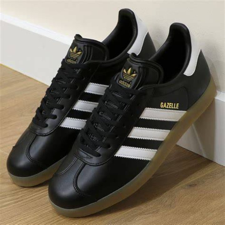 Are adidas Gazelles real leather?