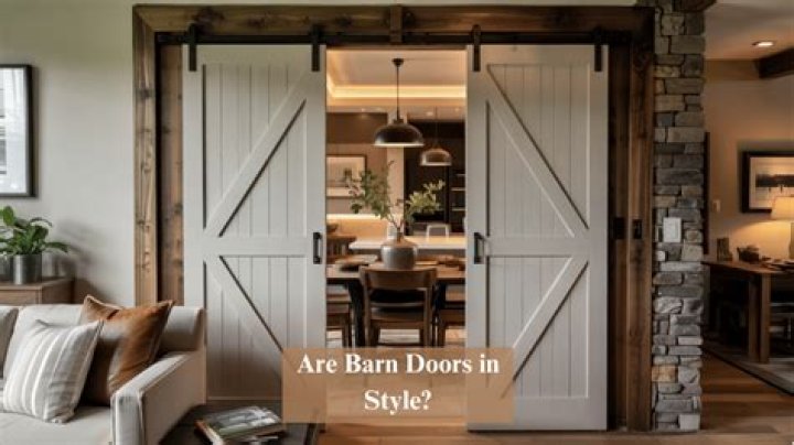 Are barn doors out of style 2022?