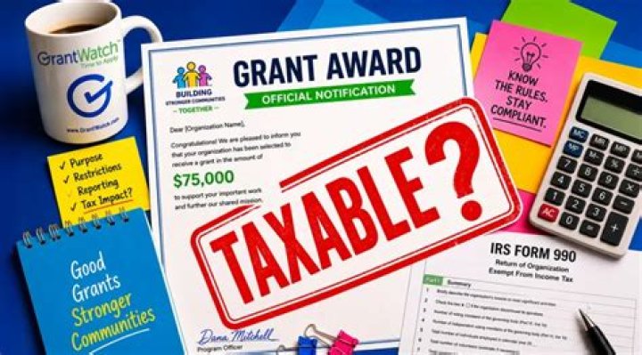 Are business grants considered taxable income?