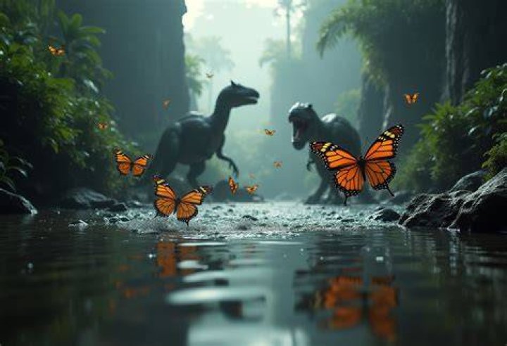 Are butterflies dinosaurs?