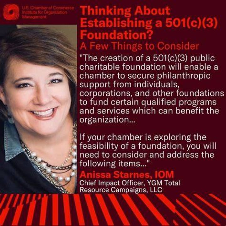 Are chambers of commerce 501c3?