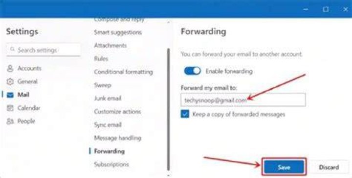 Are checks forwarded to new address?