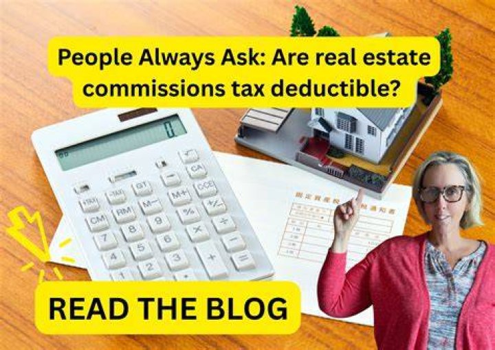 Are commissions deductible on sale of home?