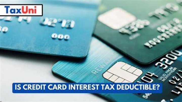 Are credit card expenses tax deductible?