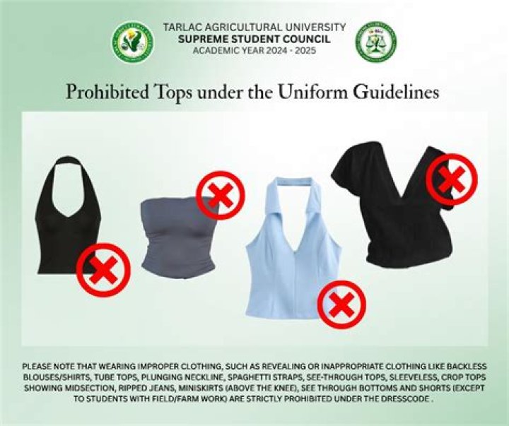Are crop tops inappropriate for work?