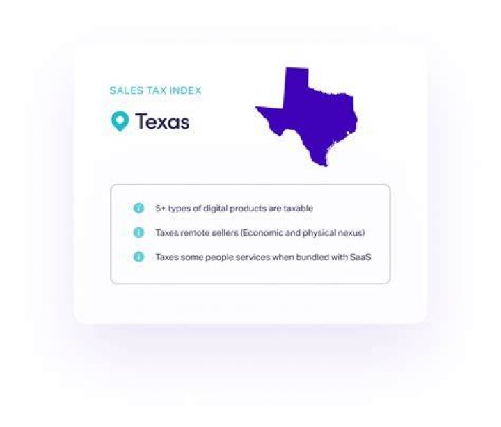 Are digital goods taxable in Texas?