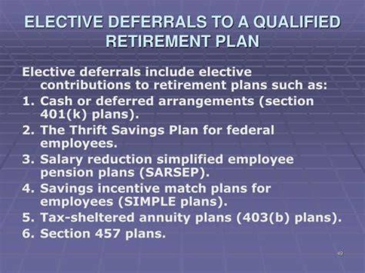 Are elective deferrals taxable?