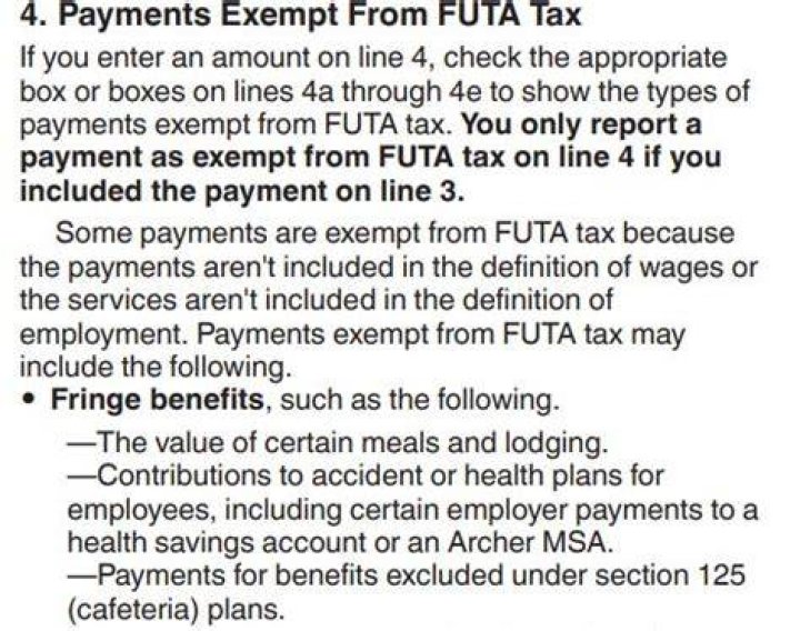 Are employee contributions to 401k subject to FUTA?