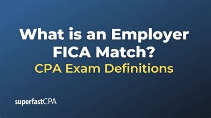 Are employers required to match FICA?
