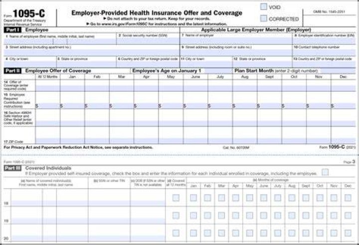 Are employers required to send 1095-C?