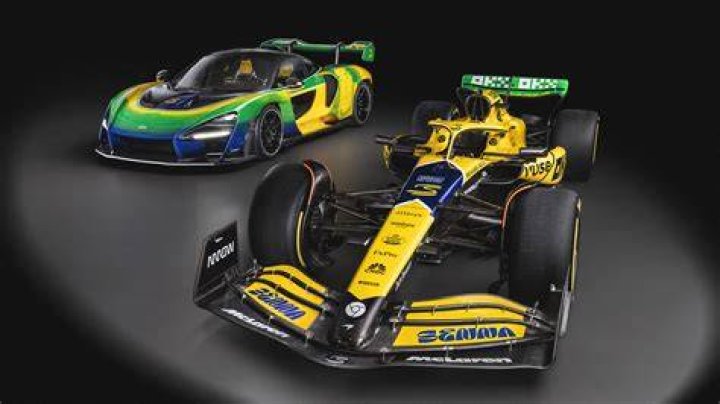 Are F1 cars wrapped or painted?