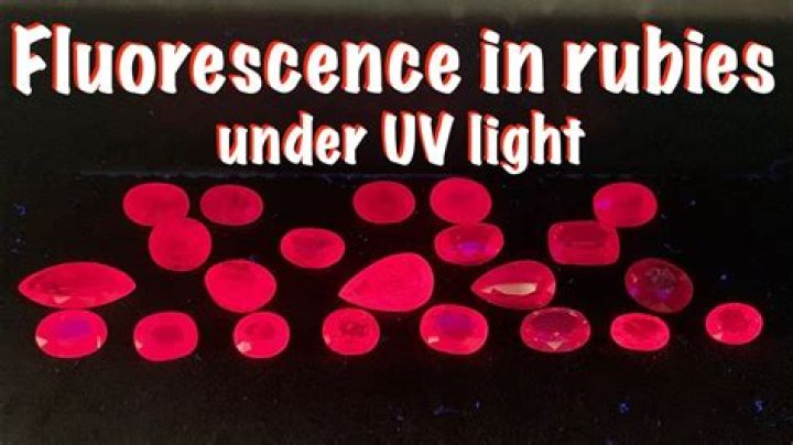 Are fake rubies fluorescent?