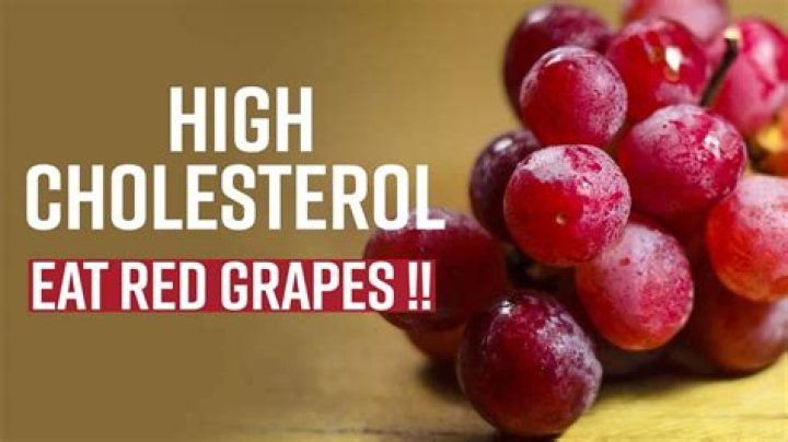 Are grapes good for high cholesterol?