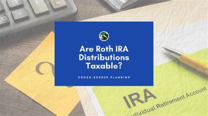 Are IRA distributions taxable federal?
