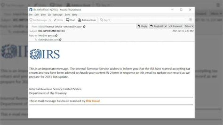 Are IRS emails legit?