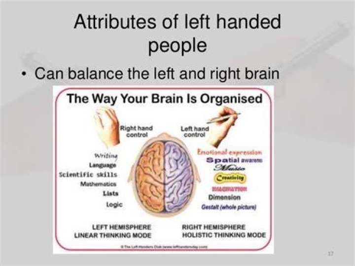 Are left-handed people better in bed?
