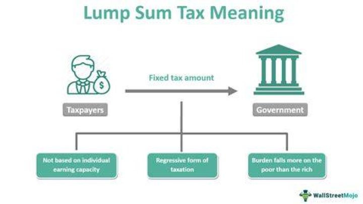 Are lump-sum payments taxed differently?
