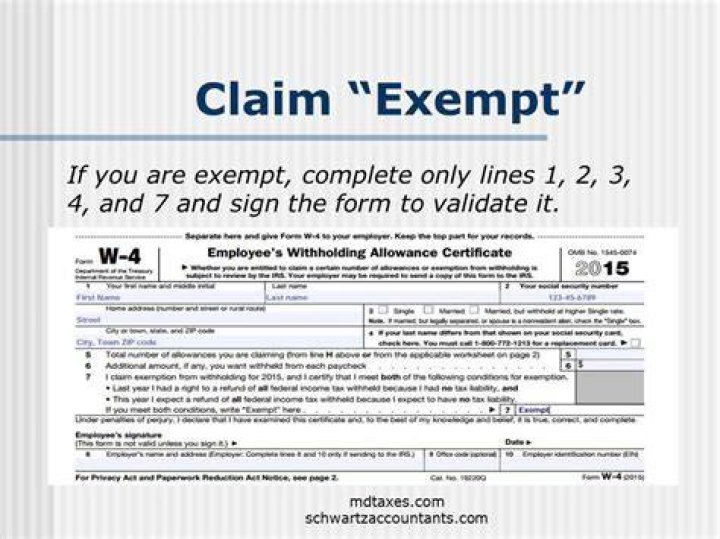 Are minors exempt from federal taxes?