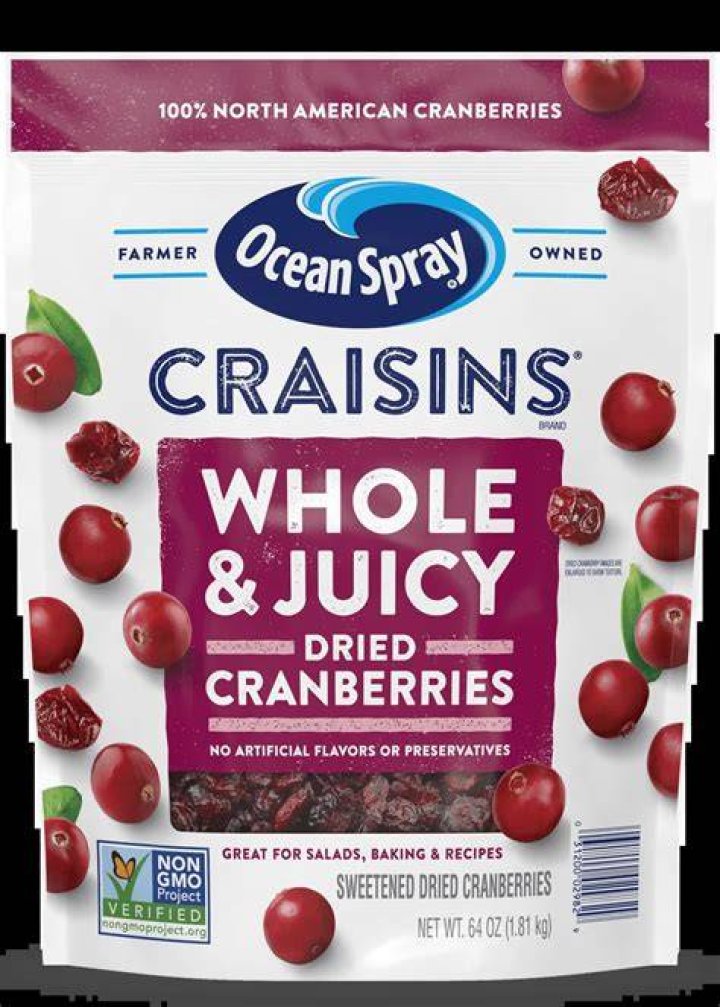 Are Ocean Spray Craisins healthy?