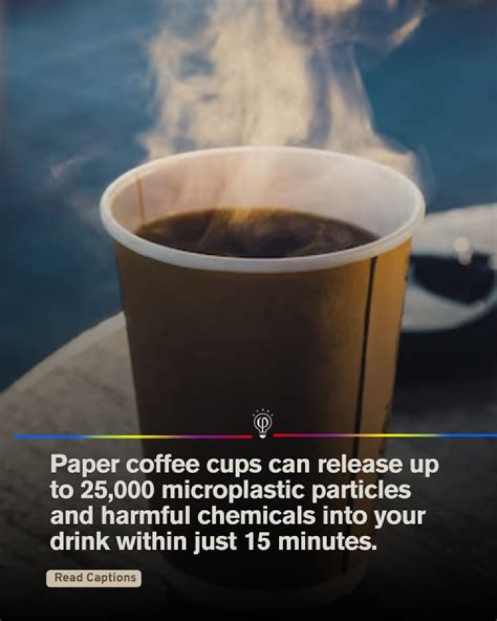 Are paper cups harmful?