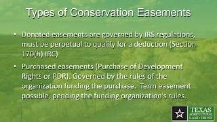 Are perpetual easements taxable?