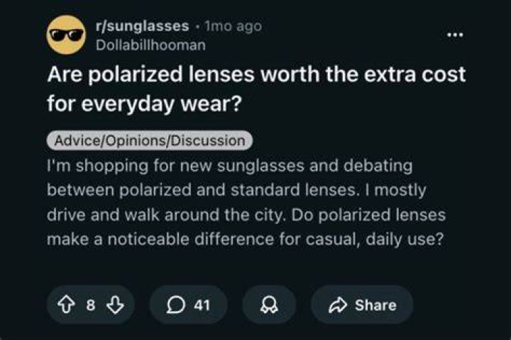 Are polarized lenses worth it?