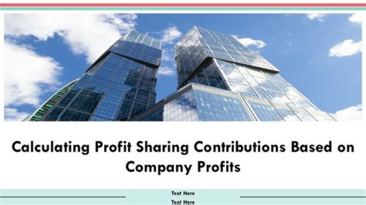 Are profit sharing contributions required?