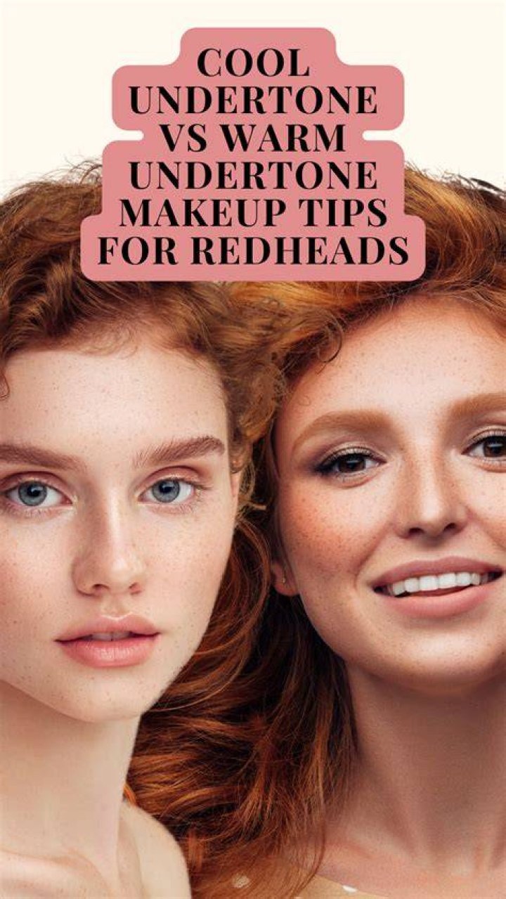 Are redheads cool or warm toned?