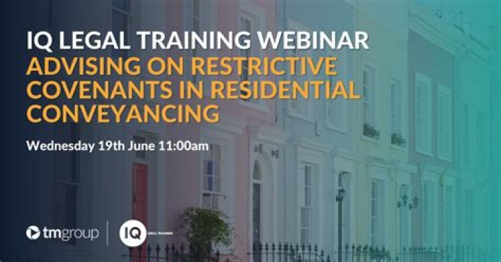 Are residential restrictive covenants enforceable?