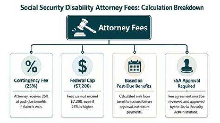 Are Social Security disability attorney fees tax deductible?