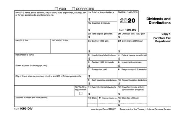 Are stock dividends reported on 1099-div?