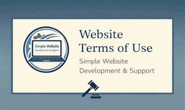 Are terms of use required on a website?