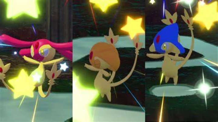 Are the lake trio shiny locked legends arceus?