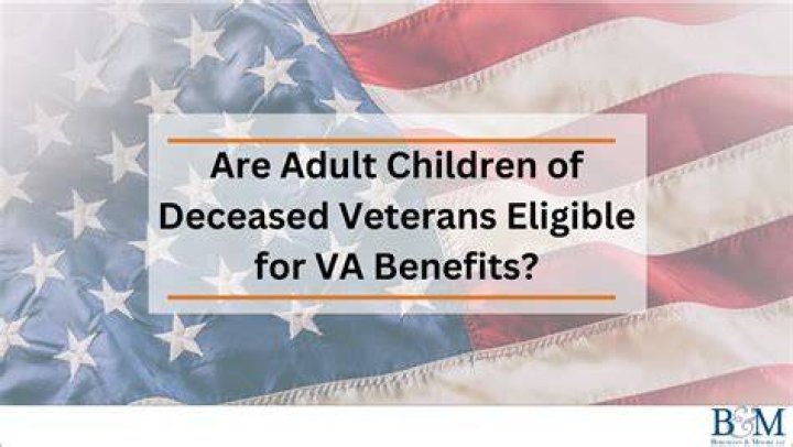 Are there any benefits for children of deceased veterans?