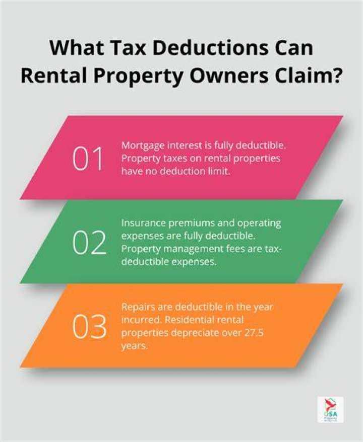 Are there any tax deductions for rental property?