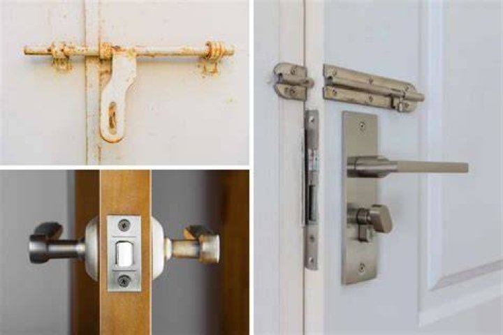 Are there different types of door latches?