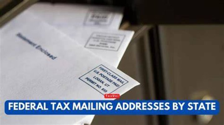 Are there mailing addresses for federal tax returns for 2019?