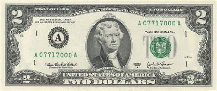 Are there rare $2 bills?