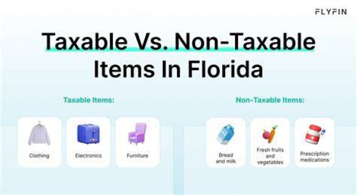 Are used items taxable in Florida?