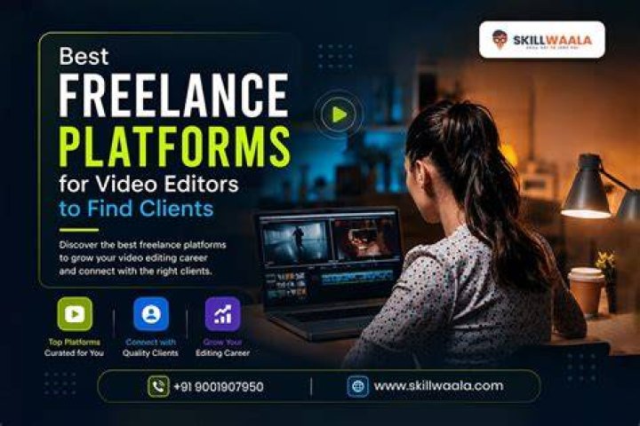 Are video editors freelance?