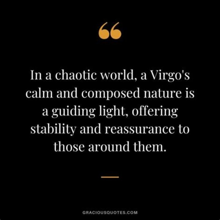 Are Virgos chaotic?