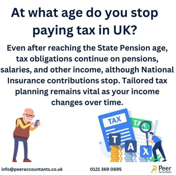 At what age do you stop paying income tax UK?