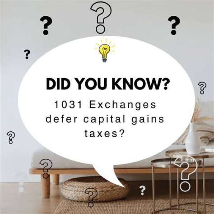 Can a 1031 exchange defer capital gains taxes?
