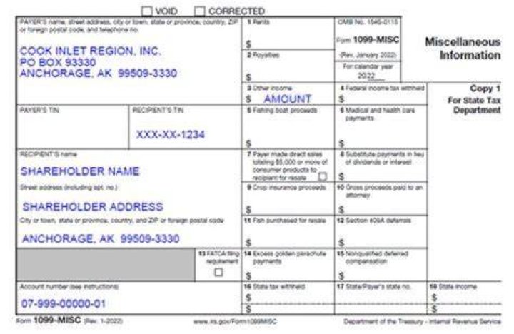 Can a 1099 be amended?