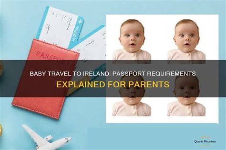 Can a baby fly without a passport Ireland?