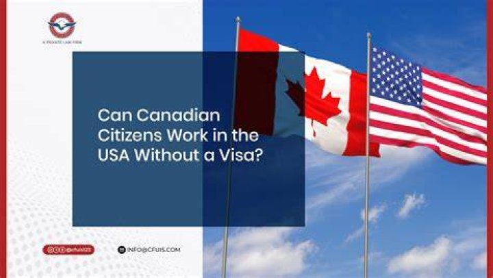 Can a Canadian get a work visa in the US?