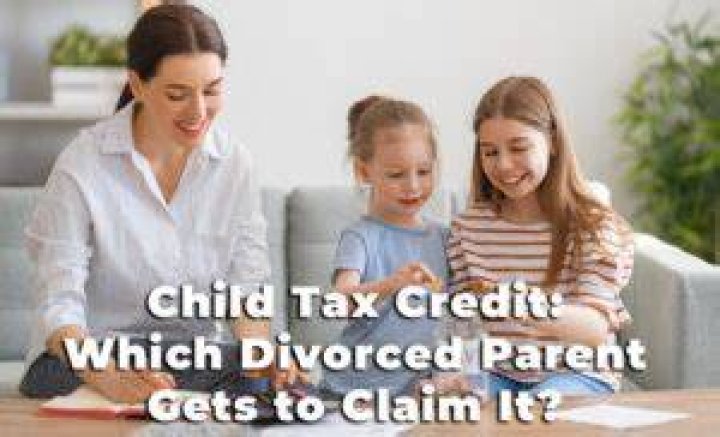 Can a child of a divorced parent claim the child tax credit?