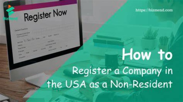 Can a company be a non-resident?