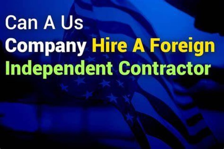 Can a company hire me as an independent contractor?
